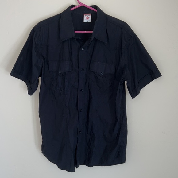 True Religion Other - True Religion Black Short Sleeve Shirt